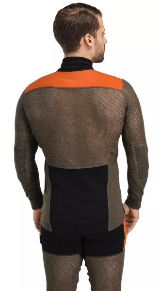 WoolNet Hybrid Mockneck Men