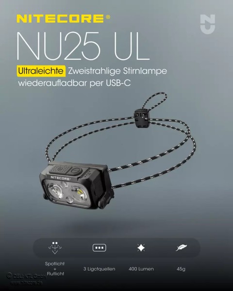 Stirnlampe NU25UL